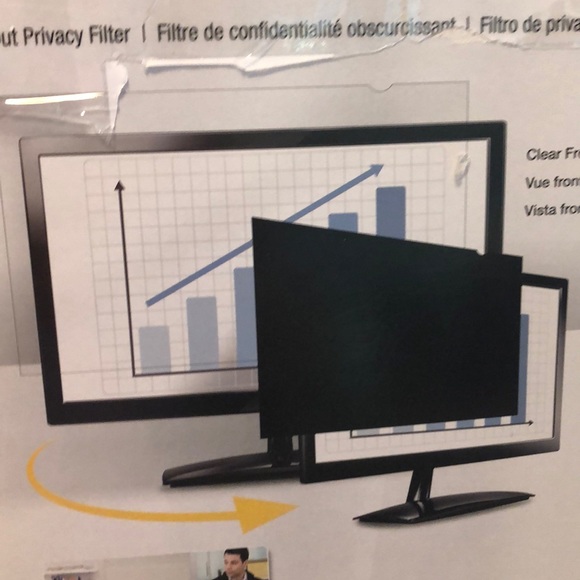 Fellowes privacy screen for 19” computer - Picture 2 of 4